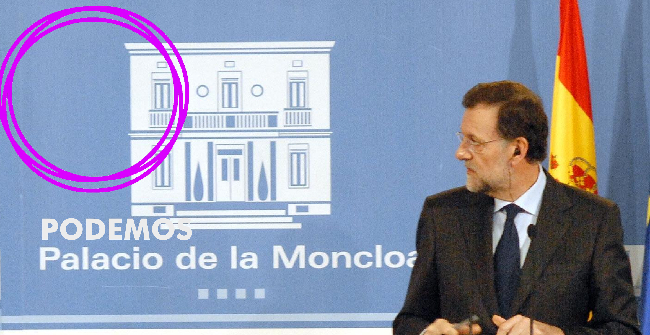 Presentación del círculo Podemos del Palacio de la Moncloa